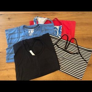 Workout tank bundle (5 tanks)